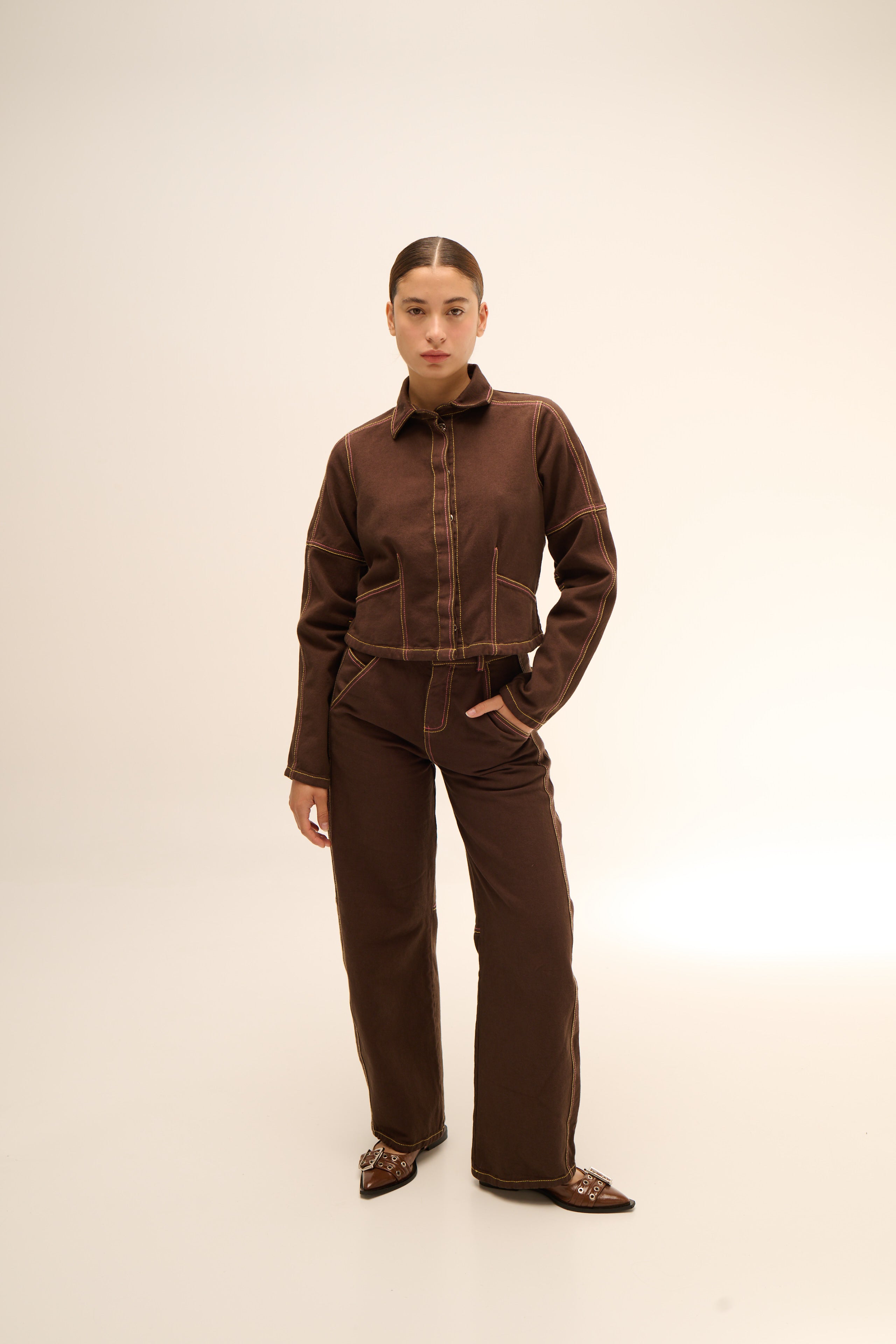 Pre-Order Craftsman Jean in Brown
