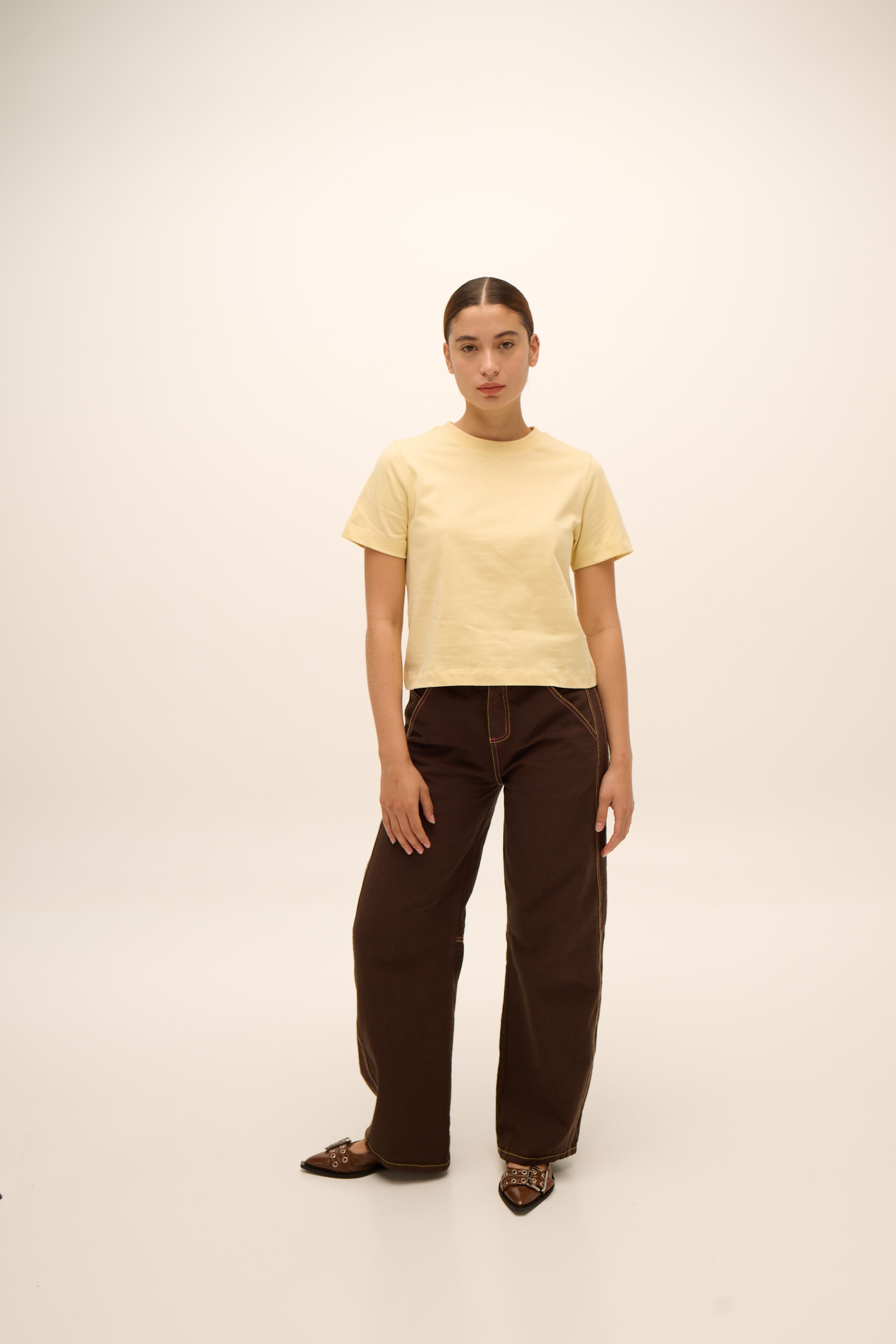 Everyday Tee in Butter Yellow