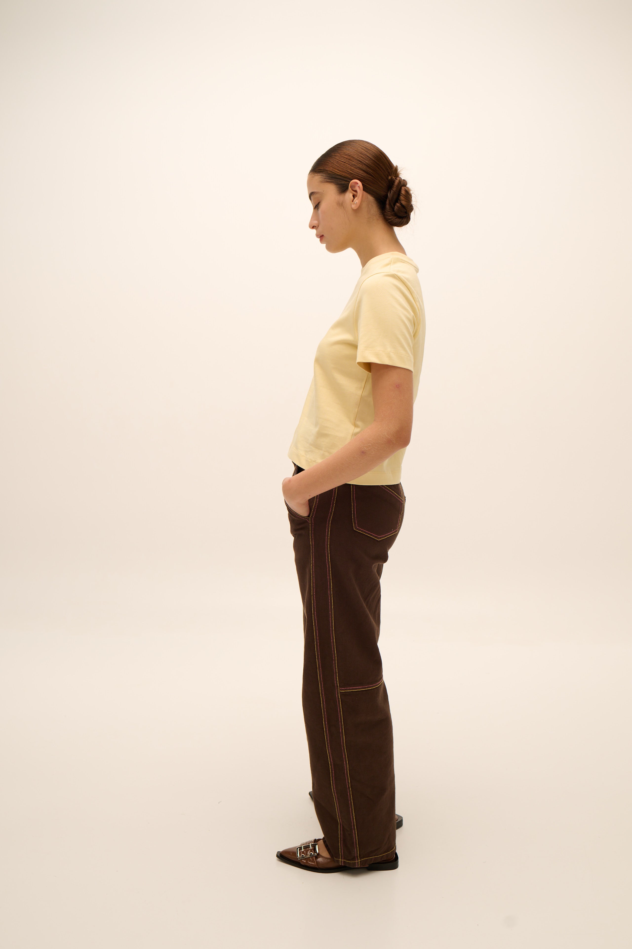 Everyday Tee in Butter Yellow