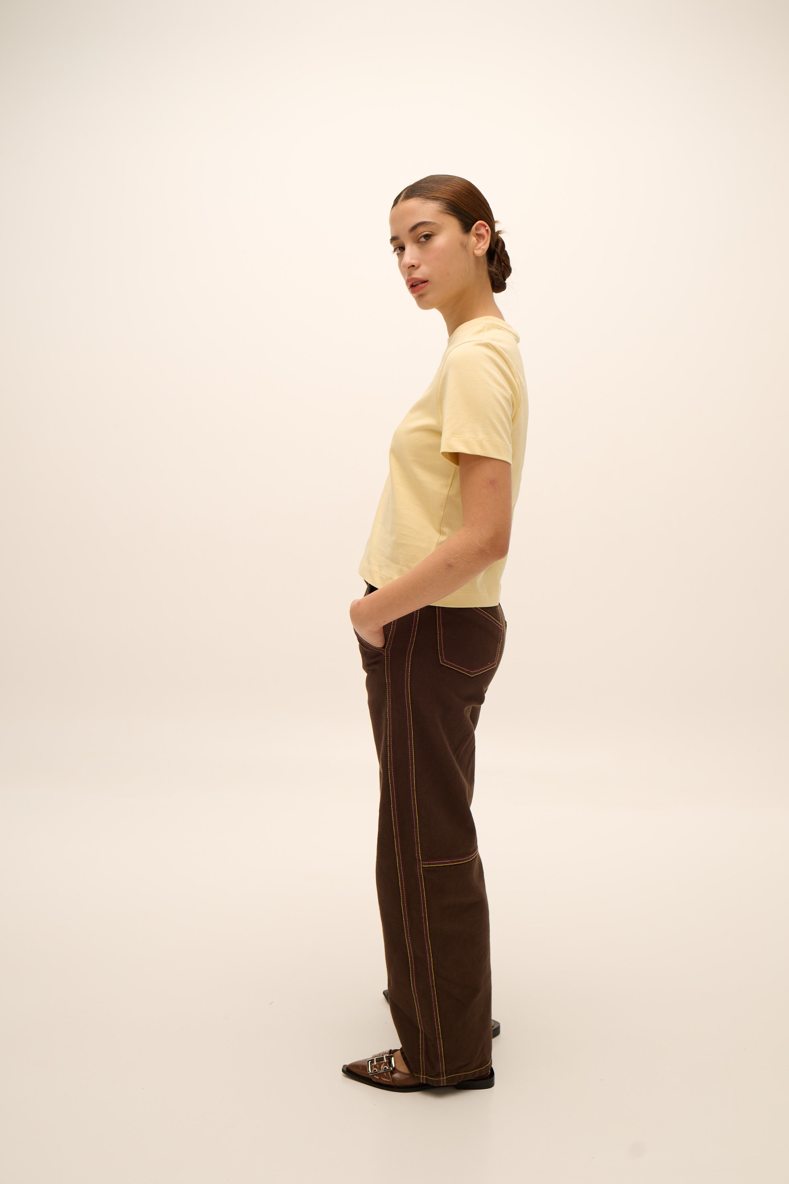 Everyday Tee in Butter Yellow