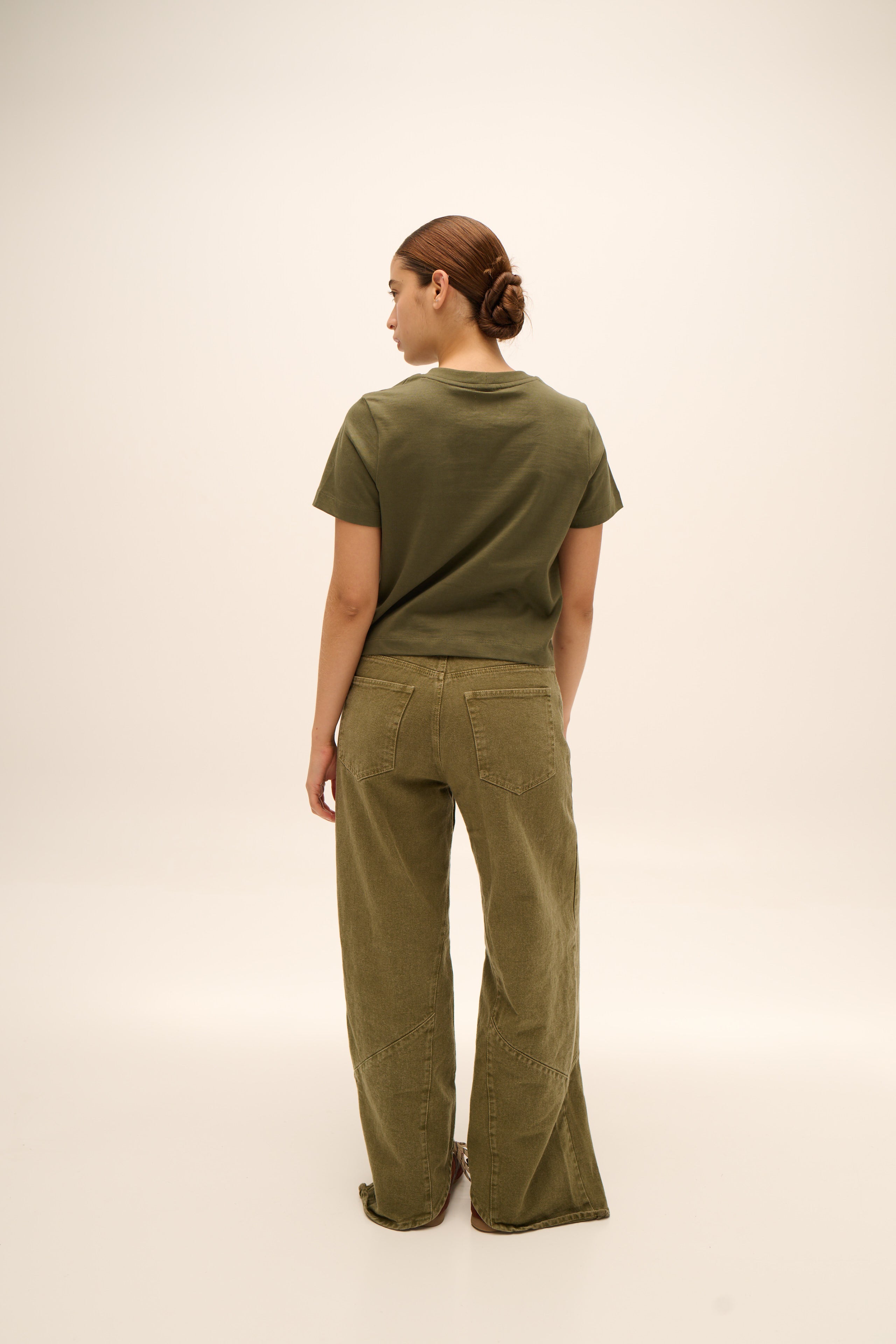Weekender Jean in Washed Green