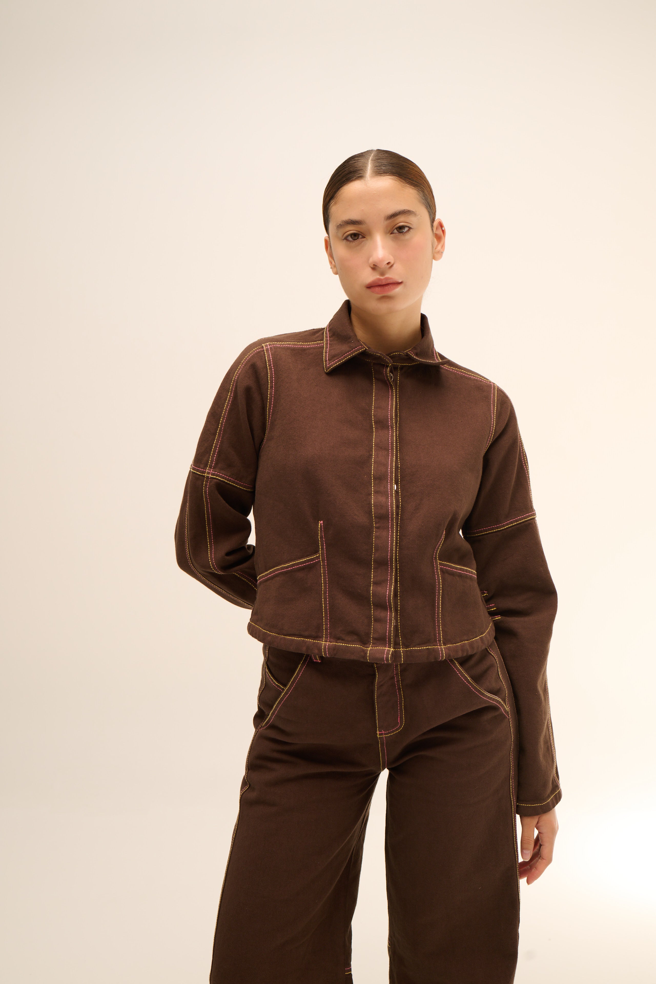 Pre-Order Craftsman Jacket in Brown