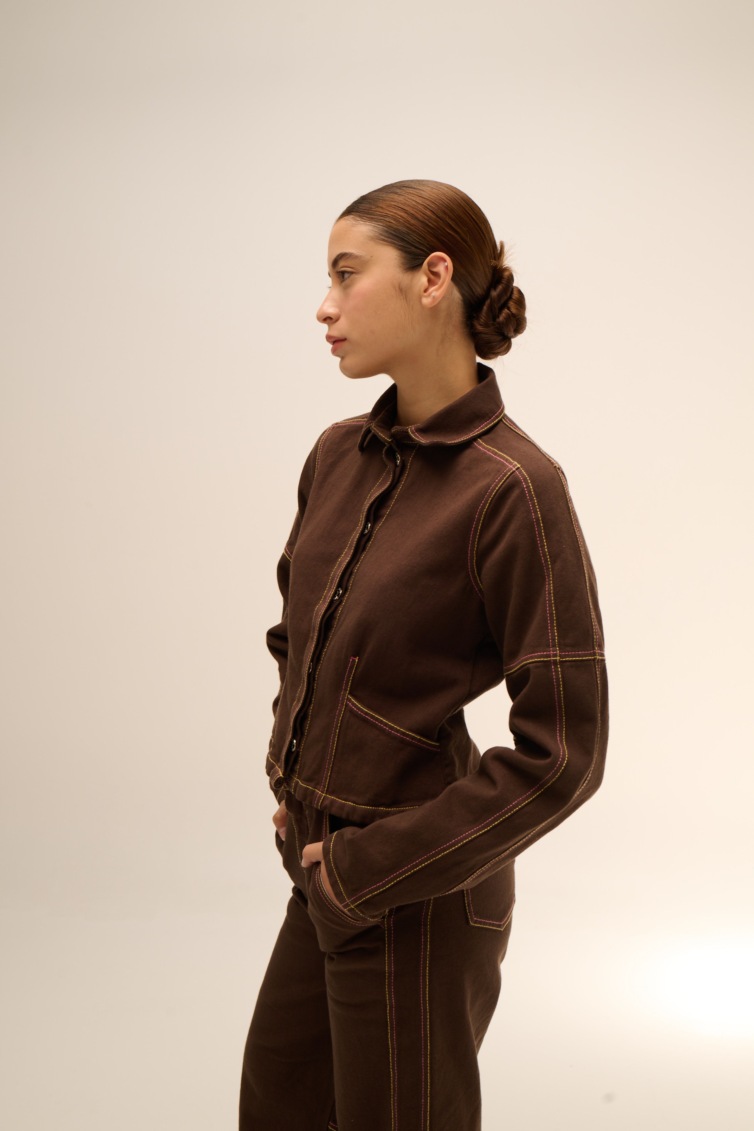 Pre-Order Craftsman Jacket in Brown