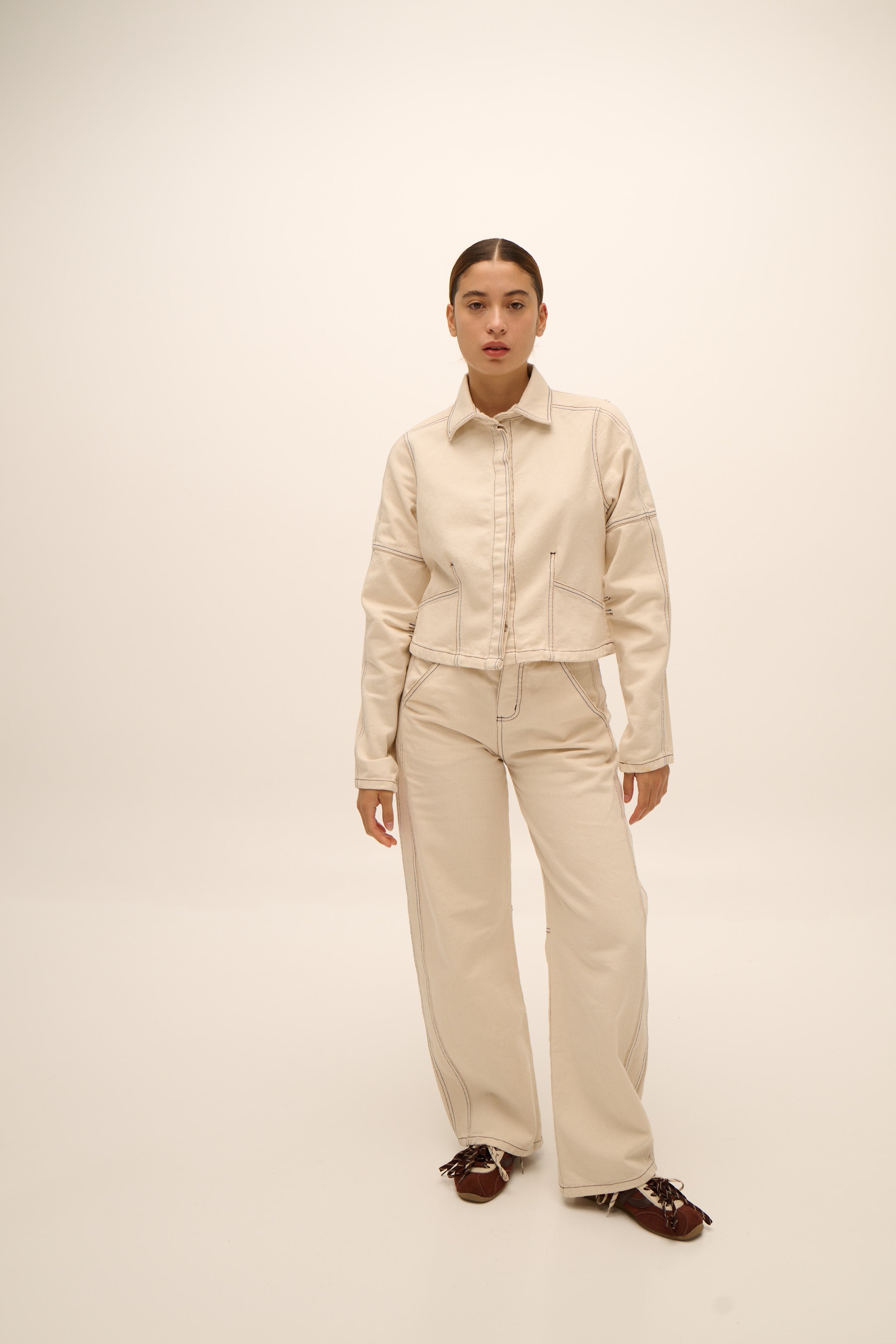Craftsman Jean in Beige