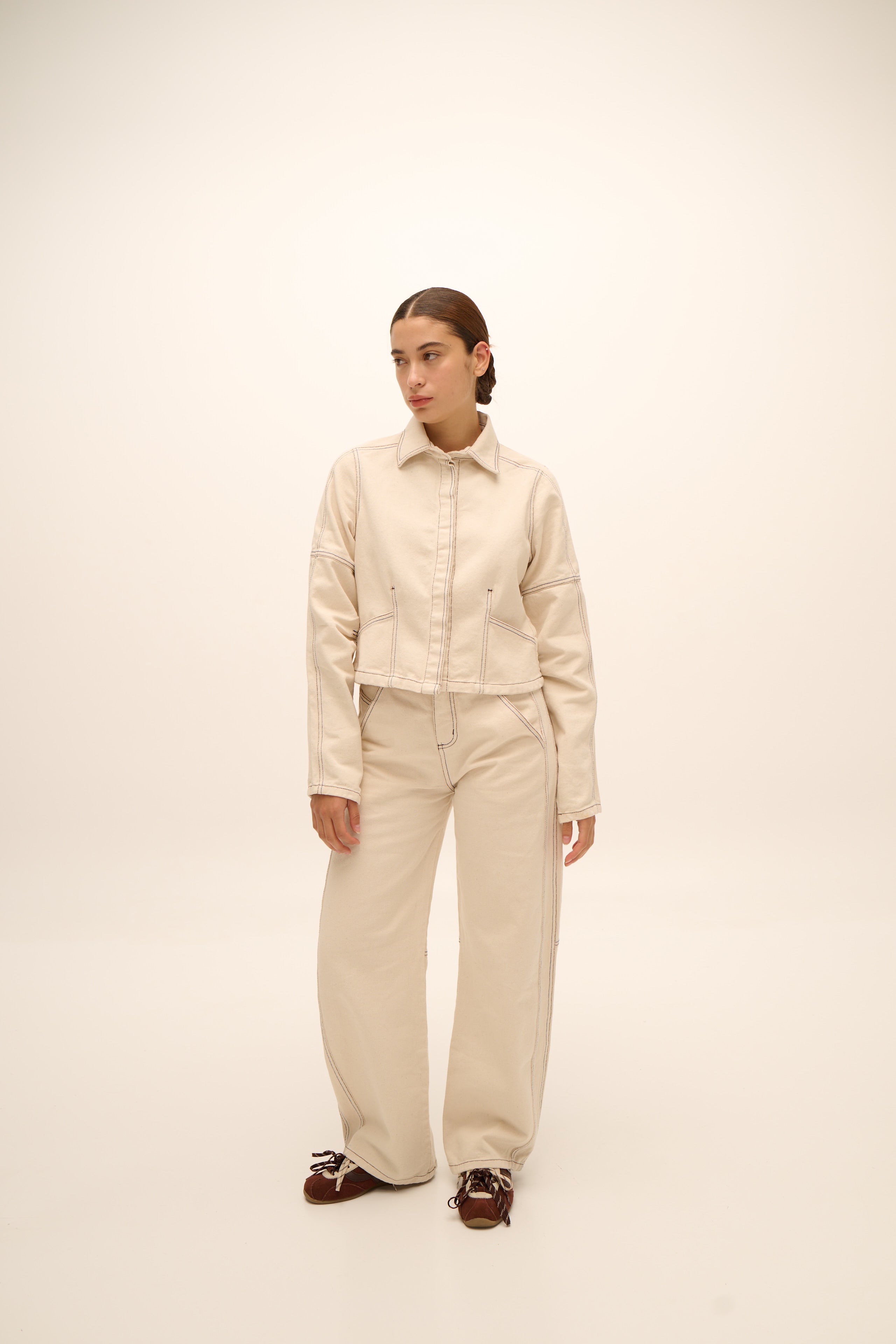 Craftsman Jean in Beige