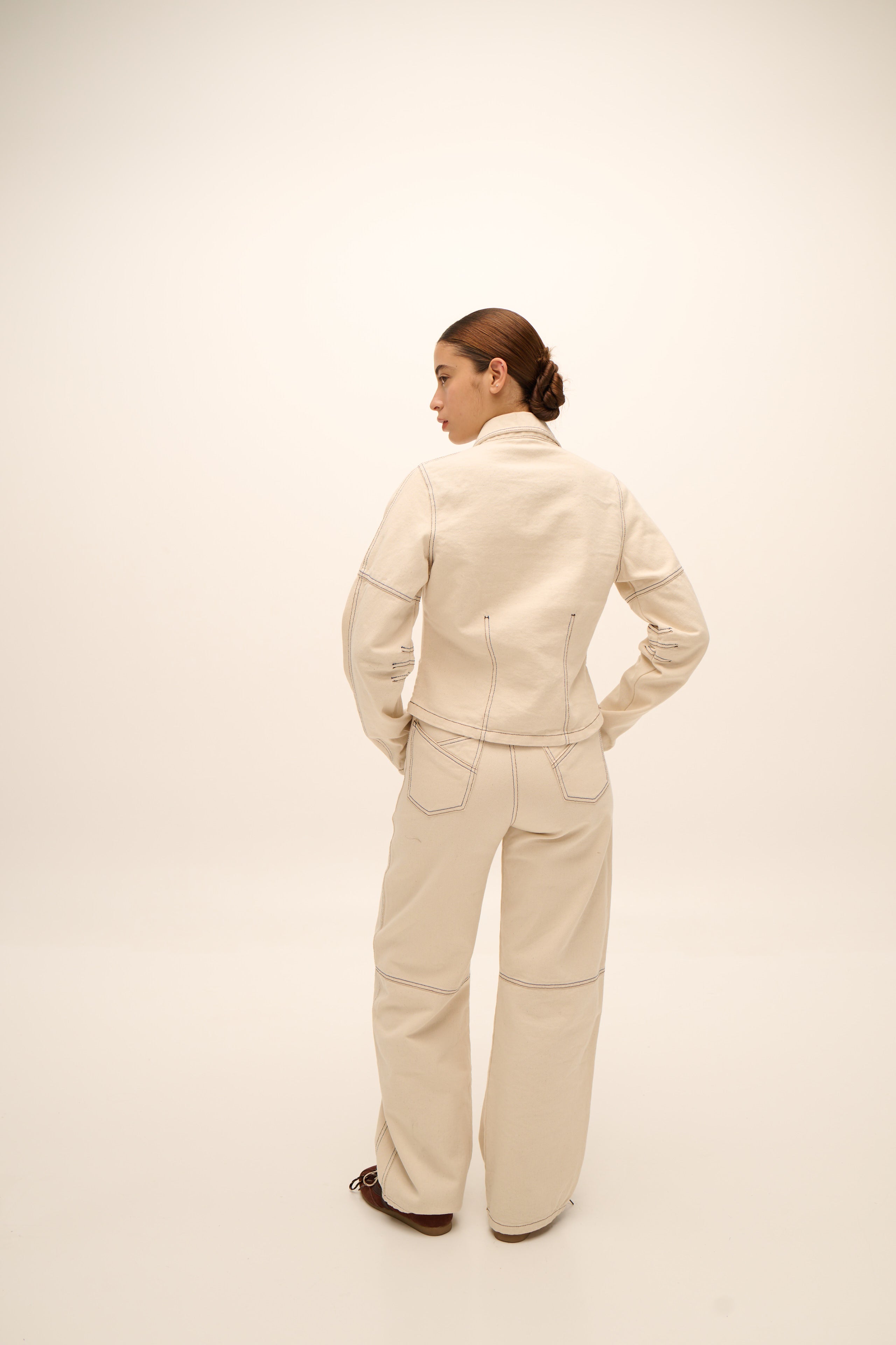Craftsman Jean in Beige