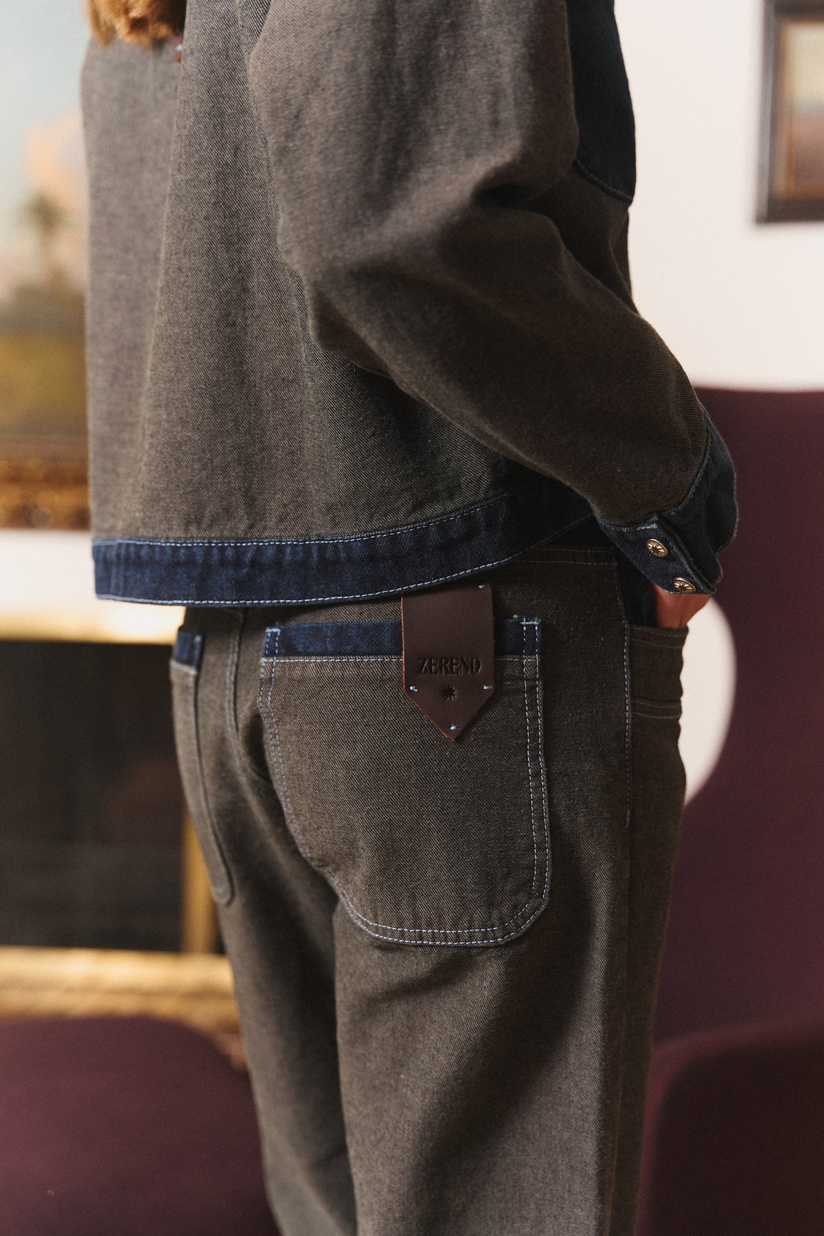 Heirloom Jean in Blue Gray
